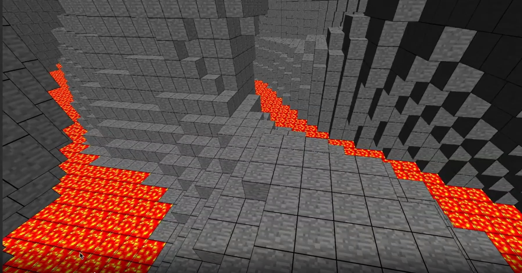 minecraft cave generation picture